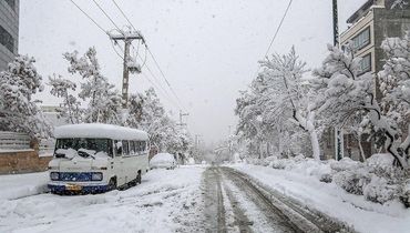 اولین برف و کولاک پاییزی در این استان/ کاهش ۹ درجه‌ای دما