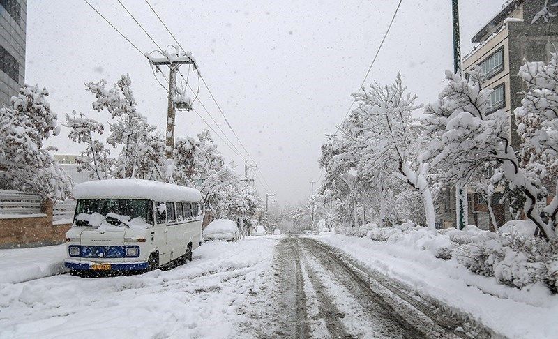 برف و باران گسترده در کشور 