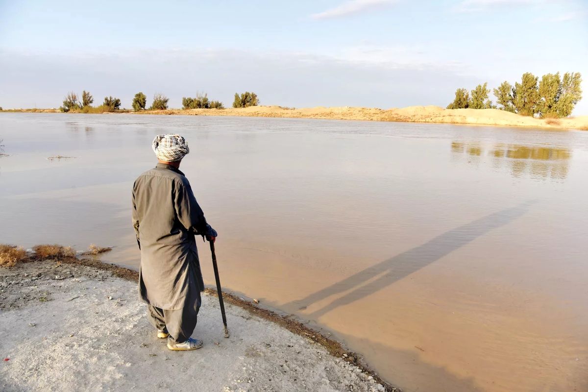 آب ایران گروگان طالبان