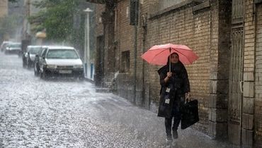 بارش باران و کاهش دما در نیمه شمالی کشور