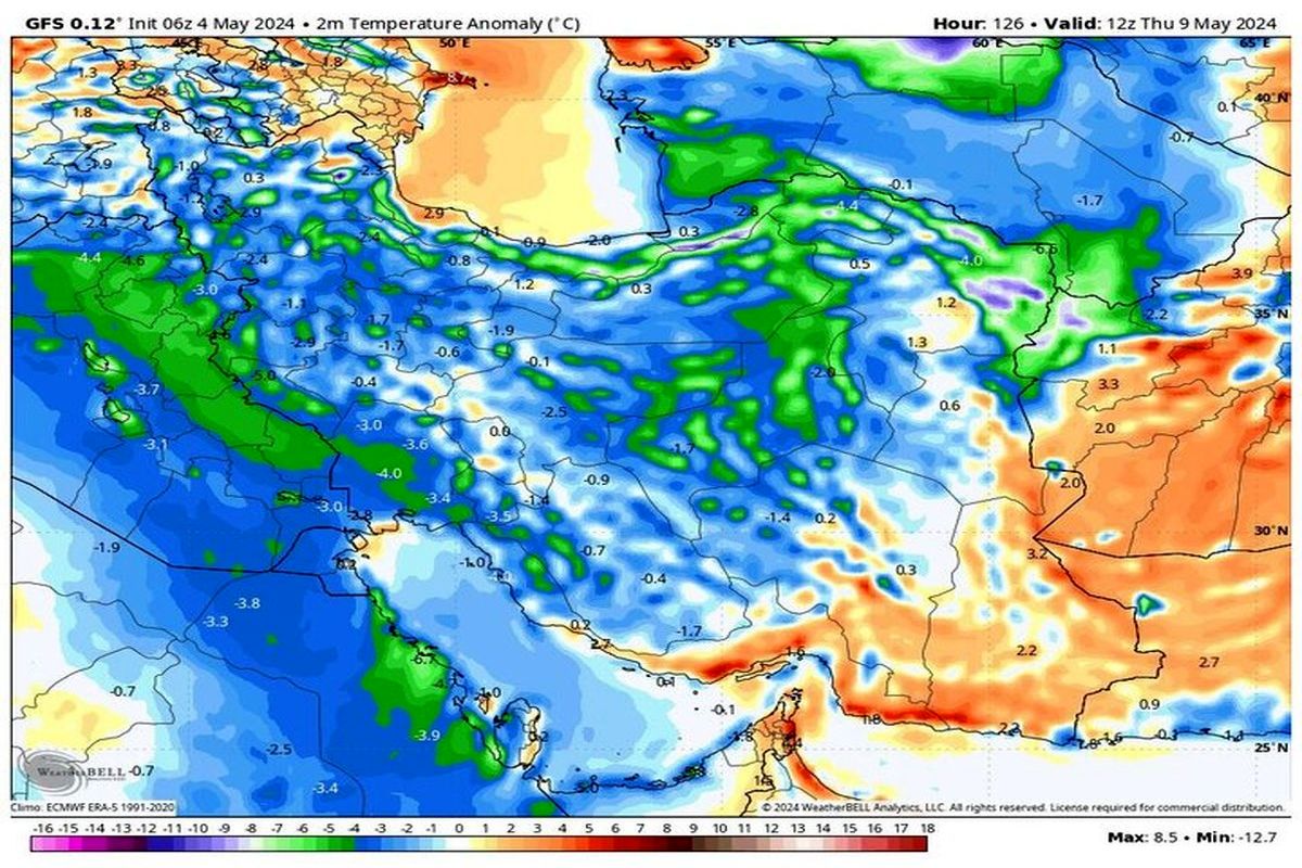 پیش‌بینی ترسناک از تابستان در تهران و ۴ شهر دیگر