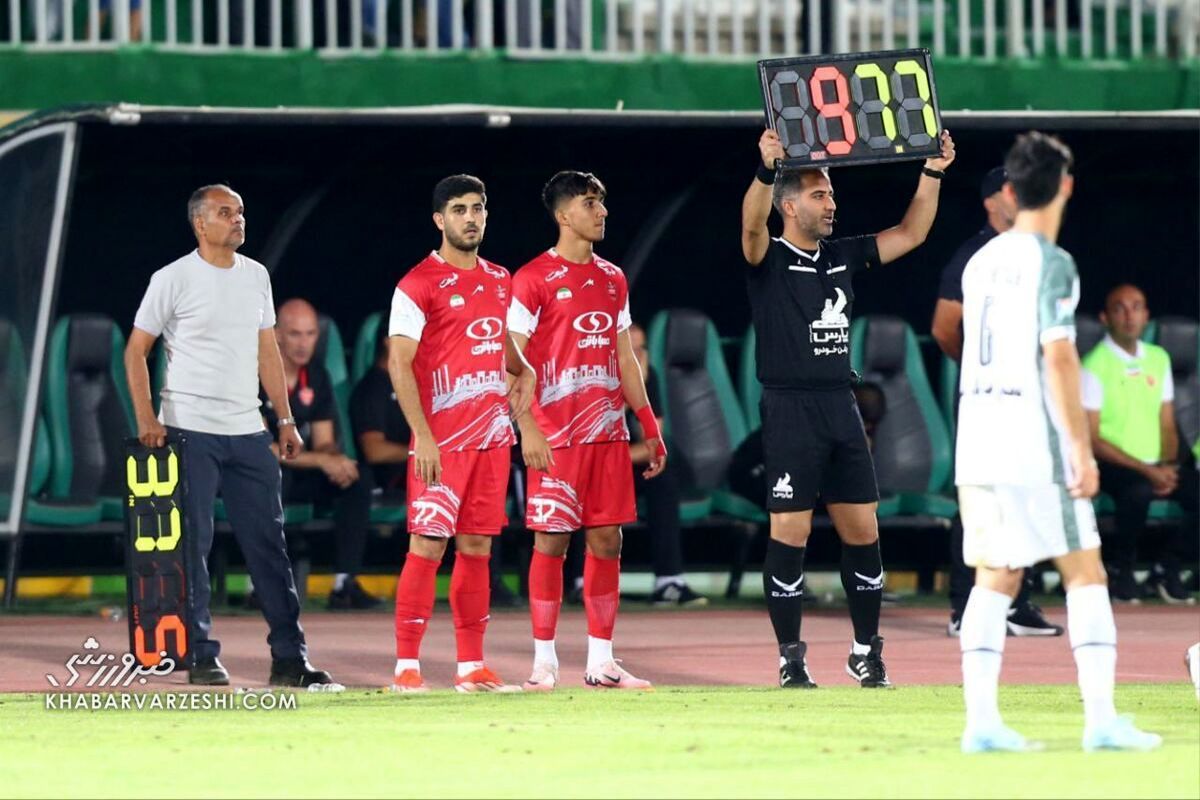 مورد عجیب پرسپولیس مقابل تراکتور